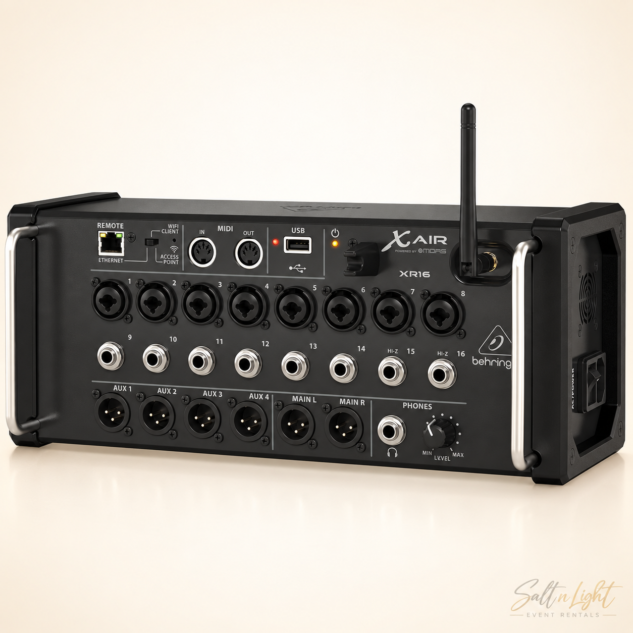16-Channel Digital Mixer + 2 Microphones