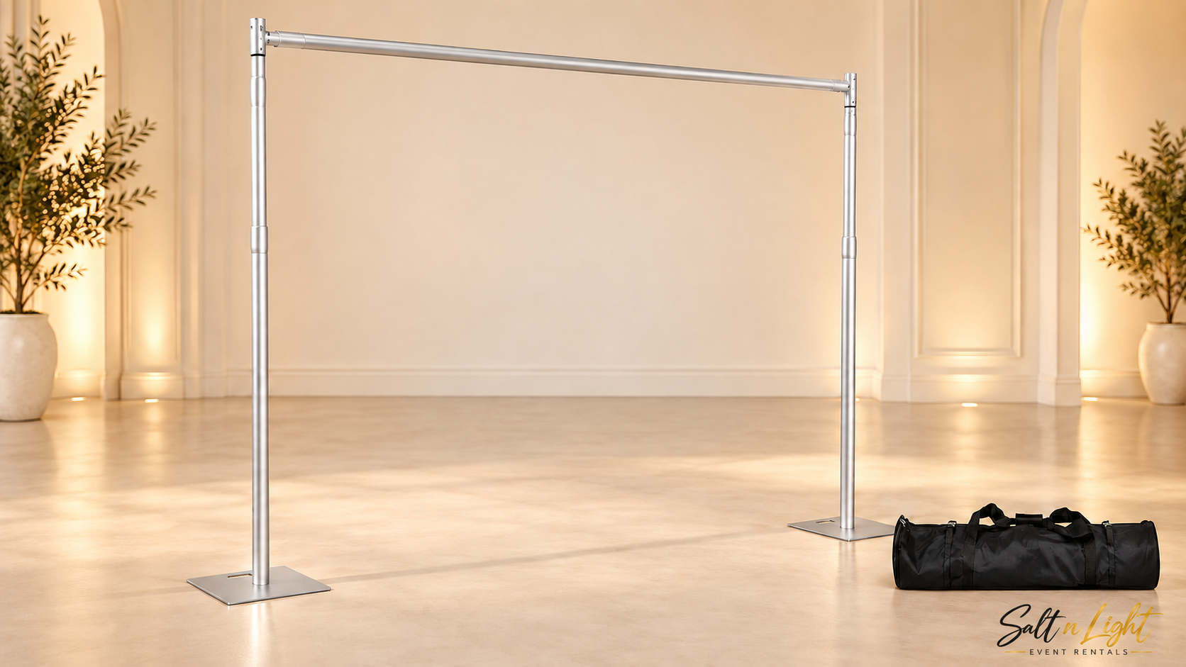 Heavy Duty Backdrop Metal Frame 9x10 ft
